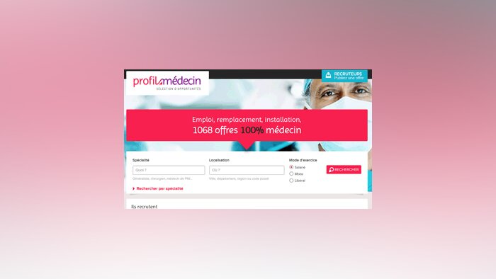 Hospimedia lance un jobboard dédié aux médecins