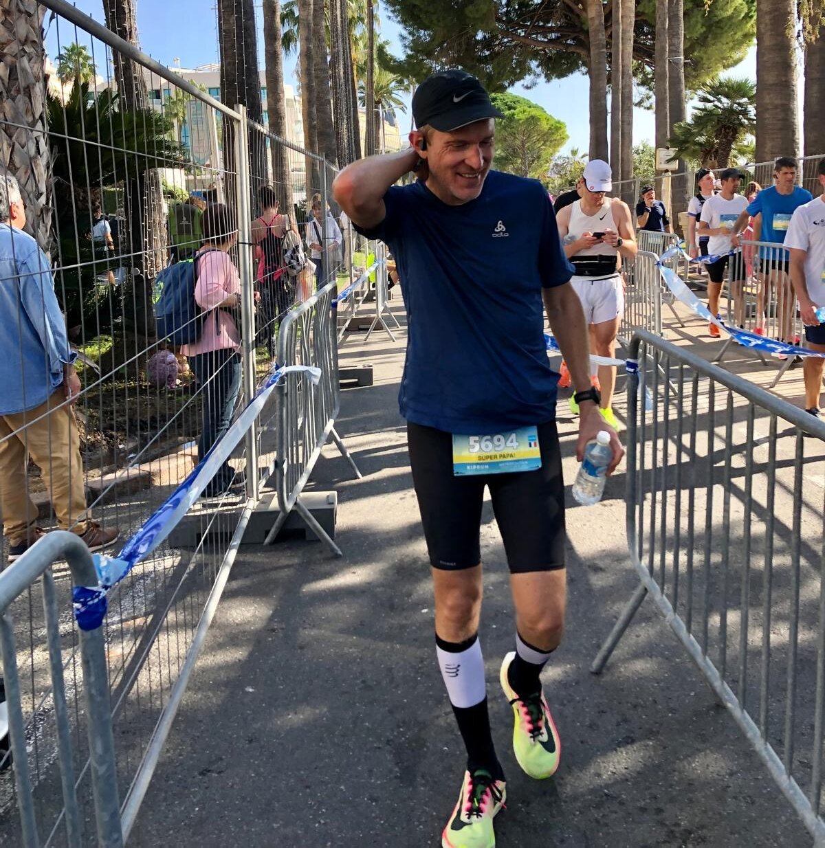 Erwan Paitel a fait deux marathons, le Nice-Cannes et celui de Saint-Tropez. - © D.R.