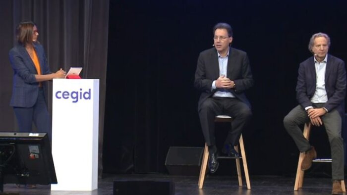 Pascal Houillon, CEO de Cegid, et Jean-Stéphane Arcis, CEO de Talentsoft : quelle stratégie commune ? - © D.R.