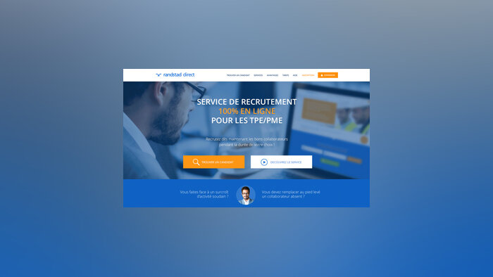 Randstad digitalise à 100 % le recours au travail temporaire