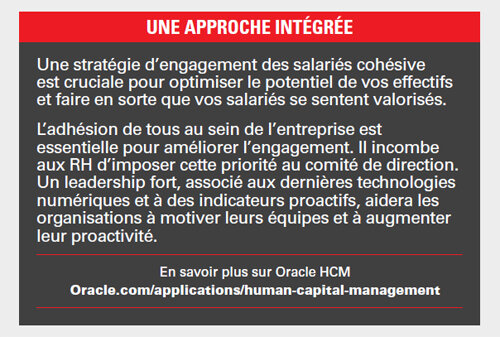 Infographie - Qu’est-ce qui stimule l’engagement des salariés ? - © D.R.