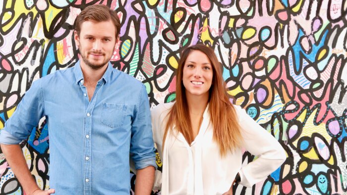 Thomas Sadoul et Chine Welsch, cofondateurs de Cocoon-Immo - © D.R.