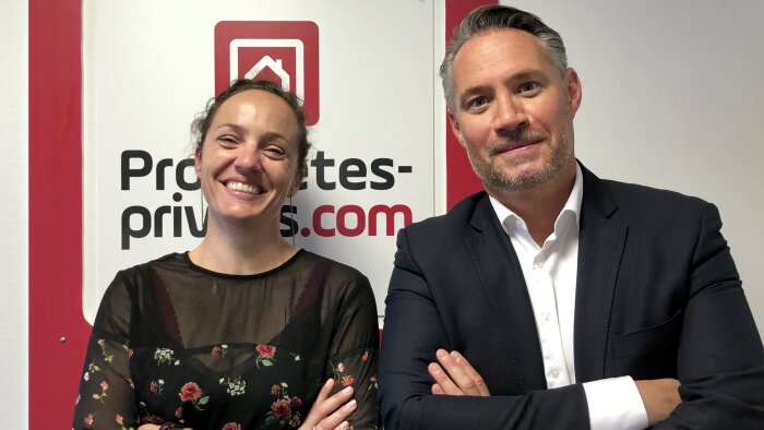 Christine Cadrot et Michel Le Bras, respectivement directrice générale et président du groupe Oryx - © D.R.