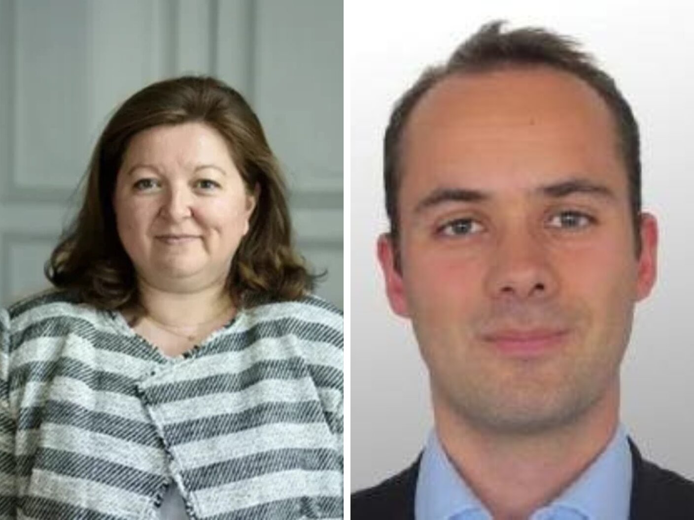 Sandrine Javelaud et Pierre Bouillon sont directeurs de cabinet adjoints de Patrick Hetzel. - © D.R.