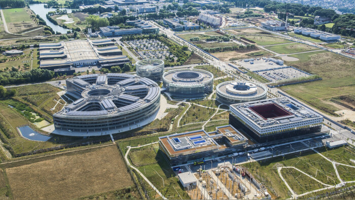 Le plateau de Saclay où se trouve la nouvelle Université Paris-Saclay - © @ AltiClic / EPA Paris-Saclay