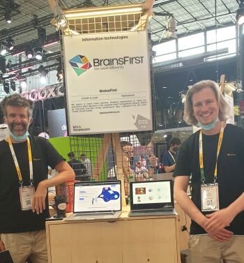 Eric Castien, Ivar Schot, BrainsFirst - © D.R.