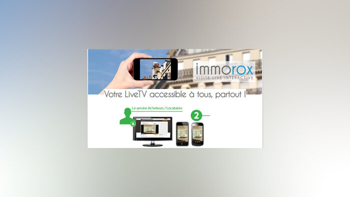 Créez des visites interactives en direct grâce à Immorox