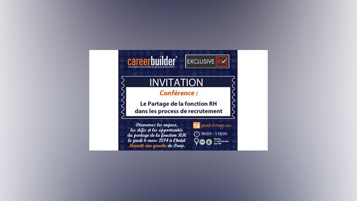 CareerBuilder organise un petit-déjeuner sur le partage de la fonction RH