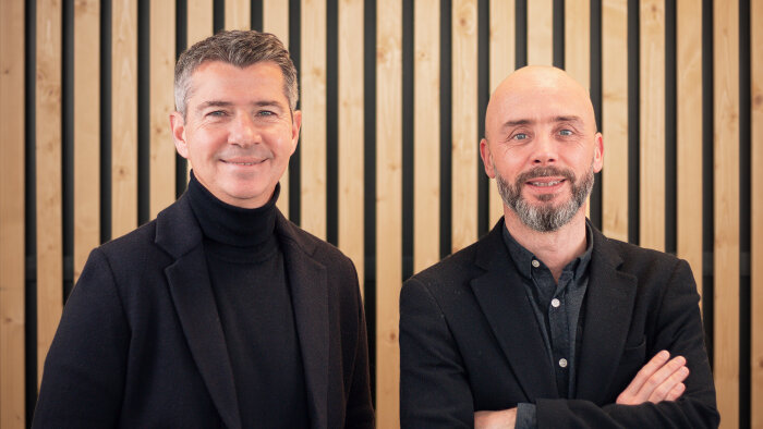 François Leverger, directeur général, et David Beaurepaire, directeur délégué du groupe HelloWork - © D.R.