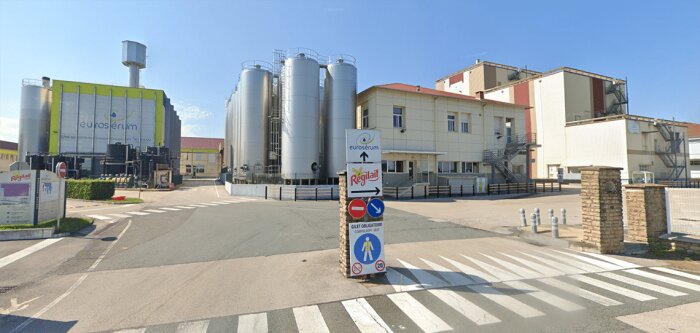 Site de production de Saint-Martin-Belle-Roche. © Google Map - © D.R.