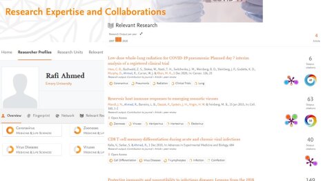 Portail de la recherche - © Elsevier