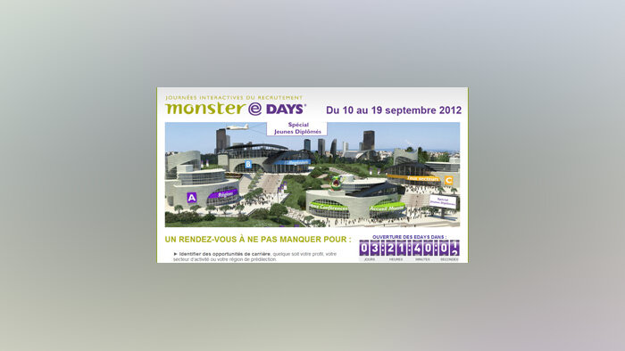 Les Monster eDays courtisent les jeunes diplômés