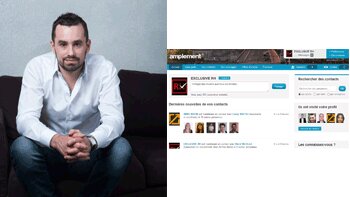 « Nous voulons devenir le leader français des réseaux sociaux professionnels », A. Sommier, Amplement - © D.R.