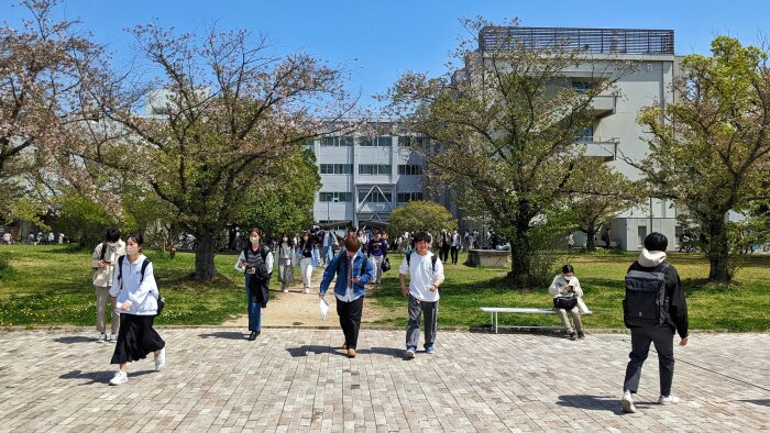 Six personnels de l’USMB se sont rendus une semaine à l’Université d’Okayama au Japon. - © Yannick Vidal