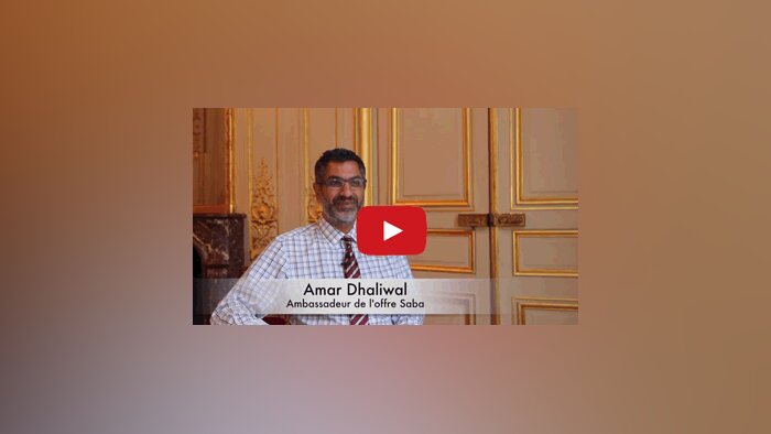 4 min 30 avec Amar Dhaliwal, ambassadeur de l’offre Saba