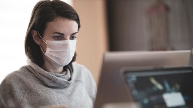 Masques et Covid-19 : des consignes gouvernementales ont été envoyées aux employeurs. - © D.R.