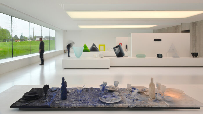 Le MusVerre, musée du verre d’art contemporain à Sars-Poteries - © Métapraxis