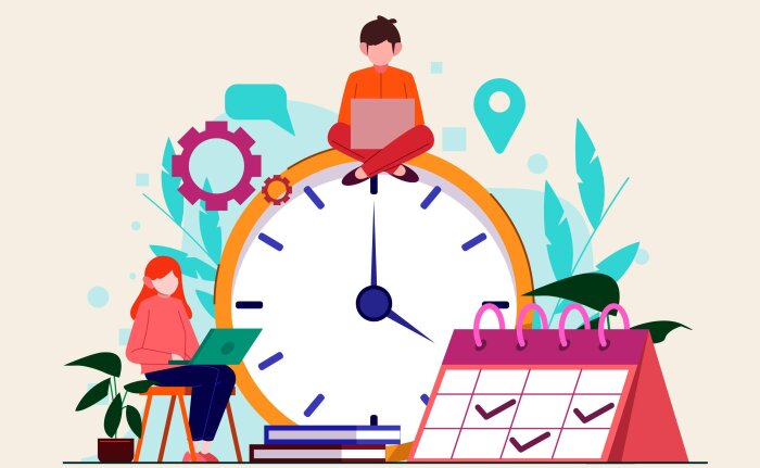 Au cœur du débat : une circulaire relative à l’aménagement et à la réduction du temps de travail. - © Freepik