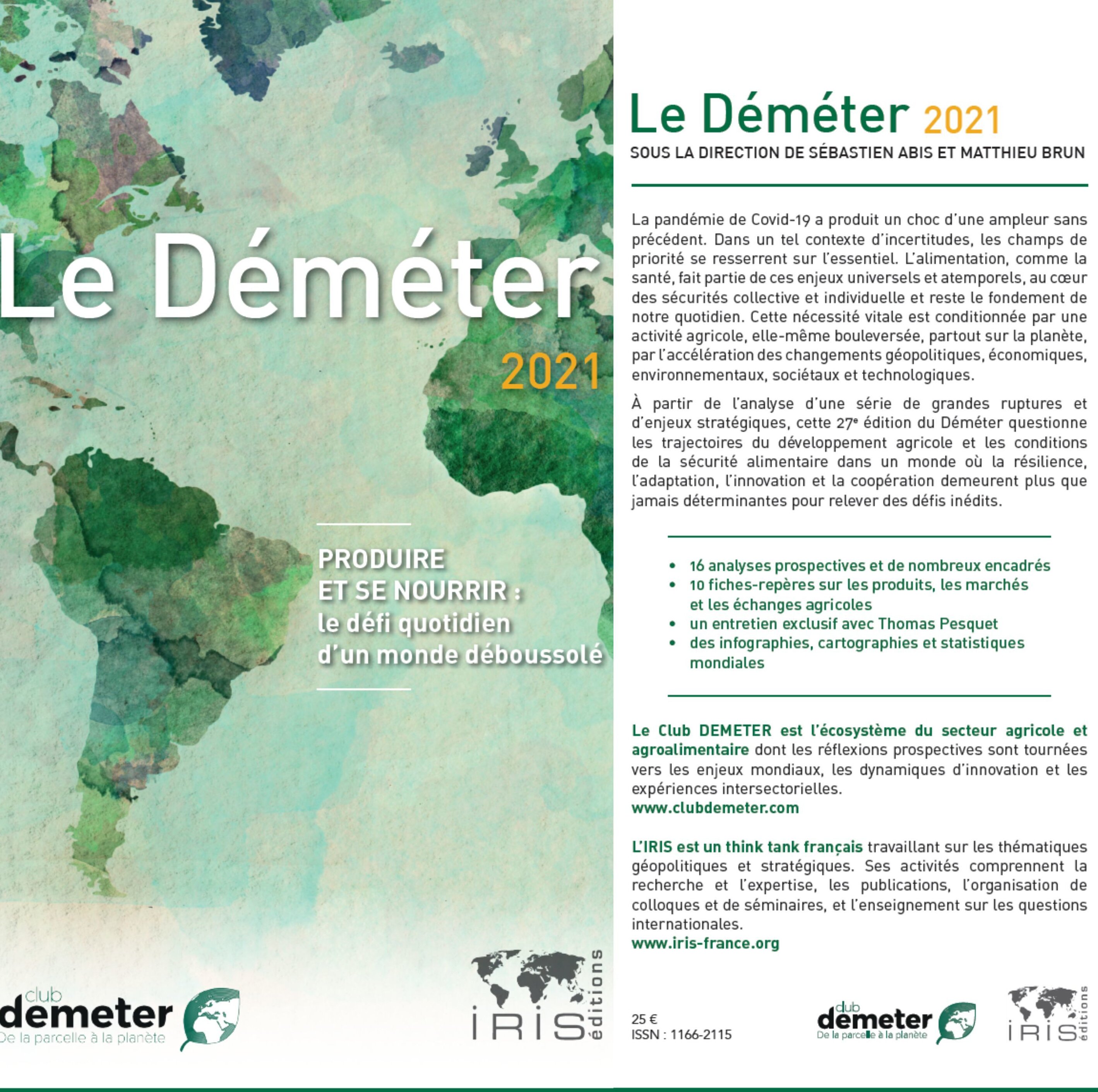 Le Déméter 2021 - © Iris Editions