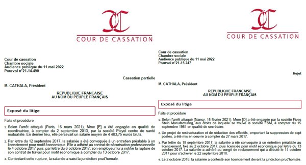 Barème Macron : la Cour de cassation juge le barème conforme aux engagements internationaux