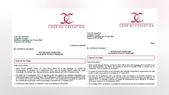 Barème Macron : la Cour de cassation juge le barème conforme aux engagements internationaux