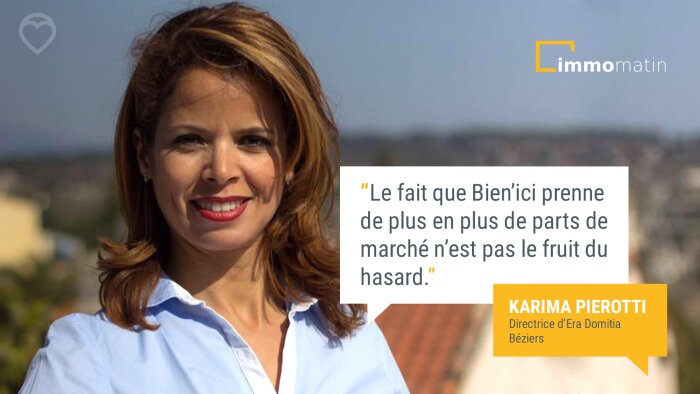 Karima Pierotti, franchisé ERA Immobilier, à Béziers (34) - © D.R.