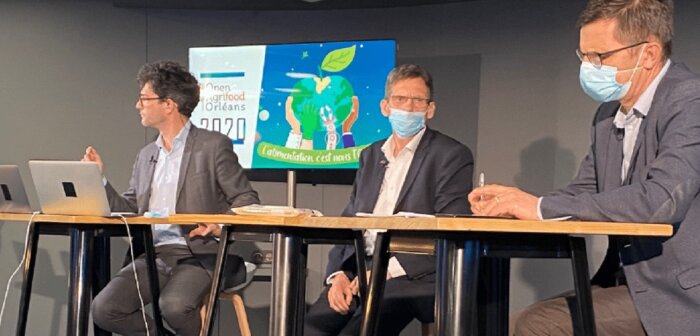 Emmanuel Vasseneix (au centre), président d’Open Agrifood : « Nous sommes passés d’un débat scienti - © D.R.