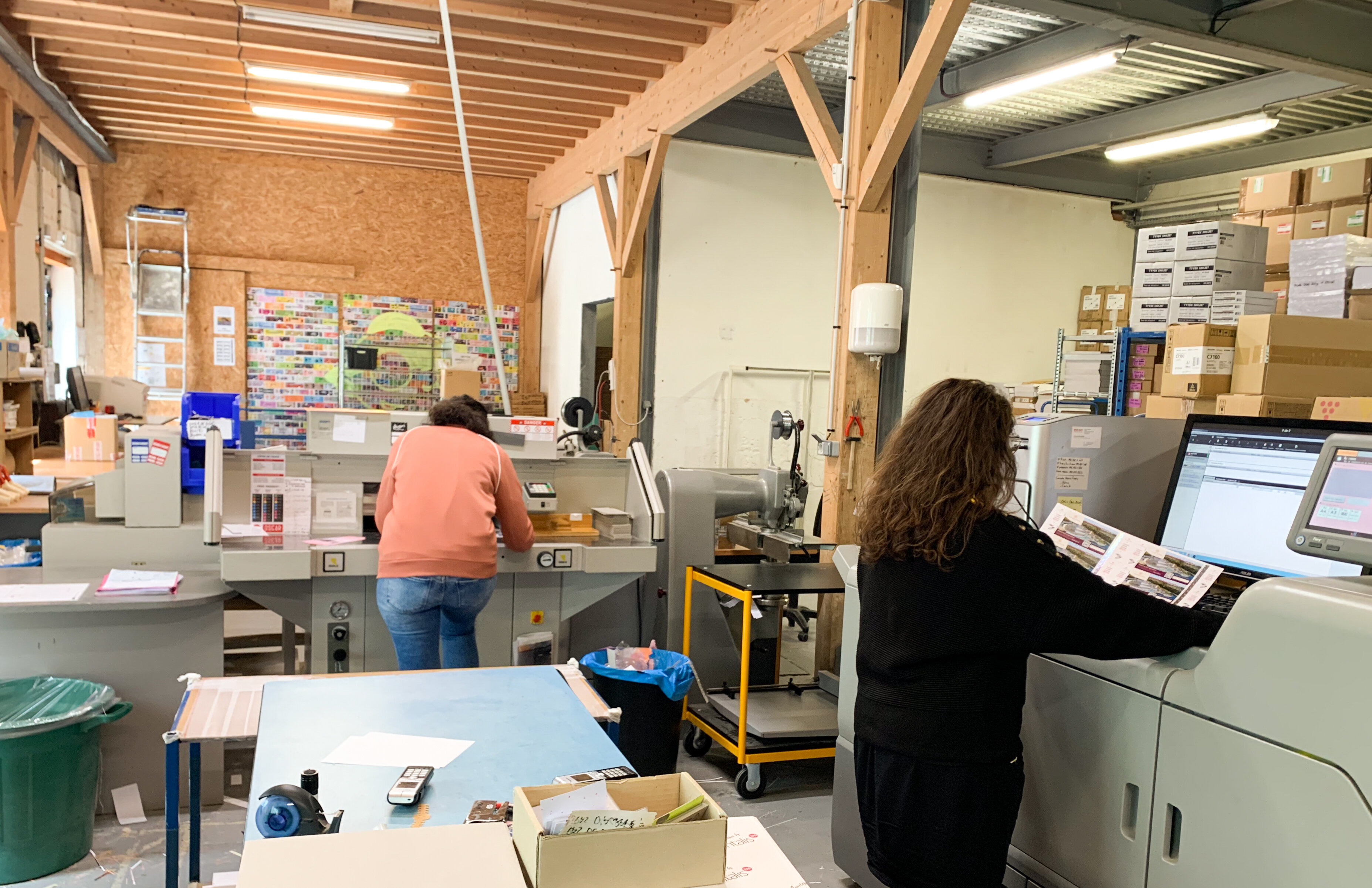 L’atelier d’Oscar, entreprise nantaise insérée dans un réseau local écoresponsable. - © D.R.