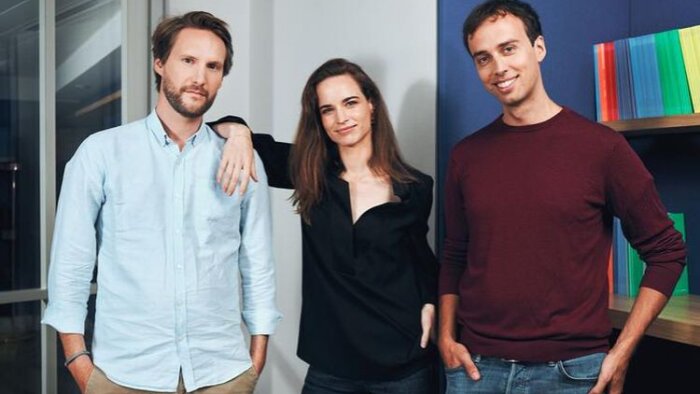 Equipe fondatrice de Fifty : Jérémy Salmon, Alexia Cordier, et Clément Lavollé - © D.R.
