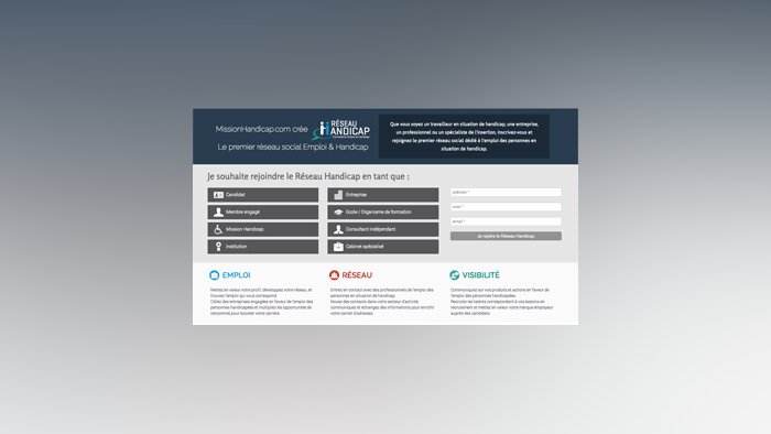 Jobinlive lance Réseau-Handicap.com