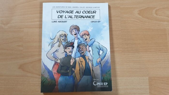 « Voyage au coeur de l’alternance » : une BD de l’Opco EP pour sensibiliser les jeunes - © D.R.
