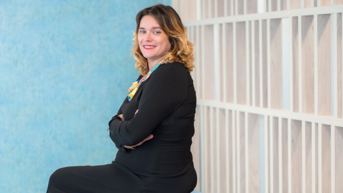 Sabrina Lebel, élue au CSE d’EY Advisory et déléguée syndicale CFE-CGE à la branche FIECI - © D.R.
