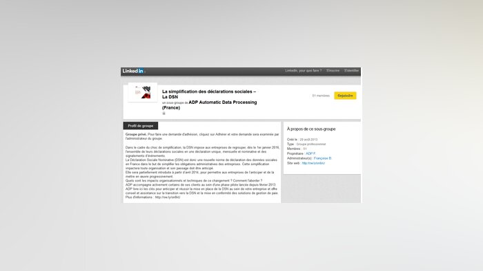 La DSN, un thème décortiqué par ADP sur LinkedIn