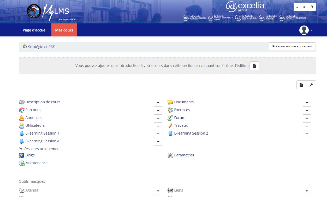 LMS d’Excelia Group - © Excelia Group