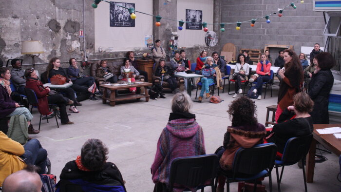L’artiste-dating du 29 mars dernier en Loire-Atlantique. - © Paniers Artistiques