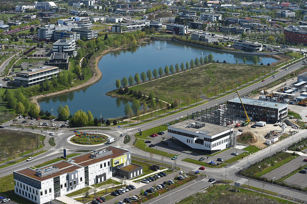 Un espace européen de l’entreprise se trouve à Schiltigheim, à côté de Strasbourg. - © AIRDIASOL.Rothan