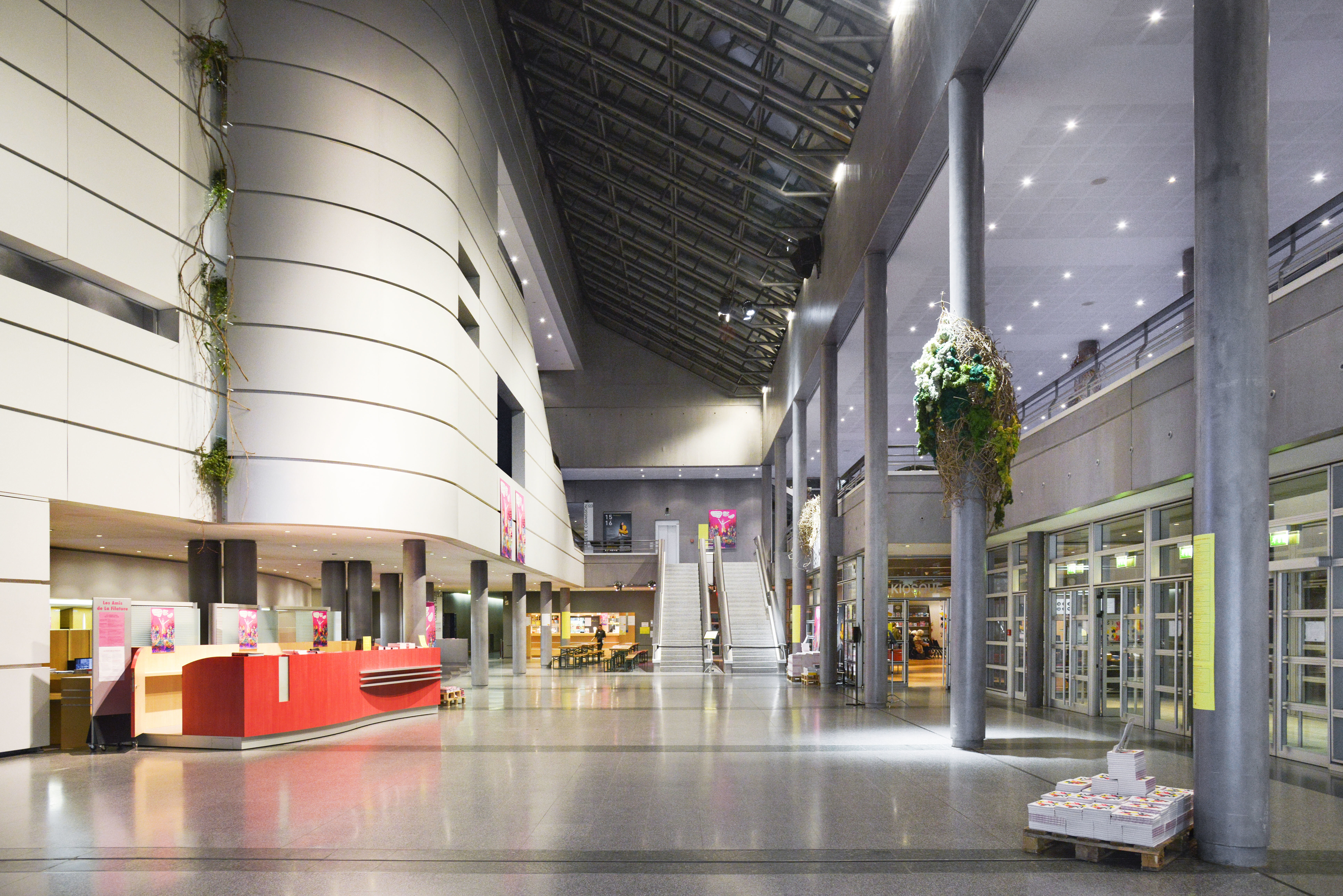 Le hall de la Filature. - © Marion Lefebvre