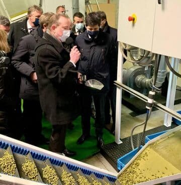 Au Comptoir agricole, Julien Denormandie annonce un soutien à la filière houblon - © D.R.