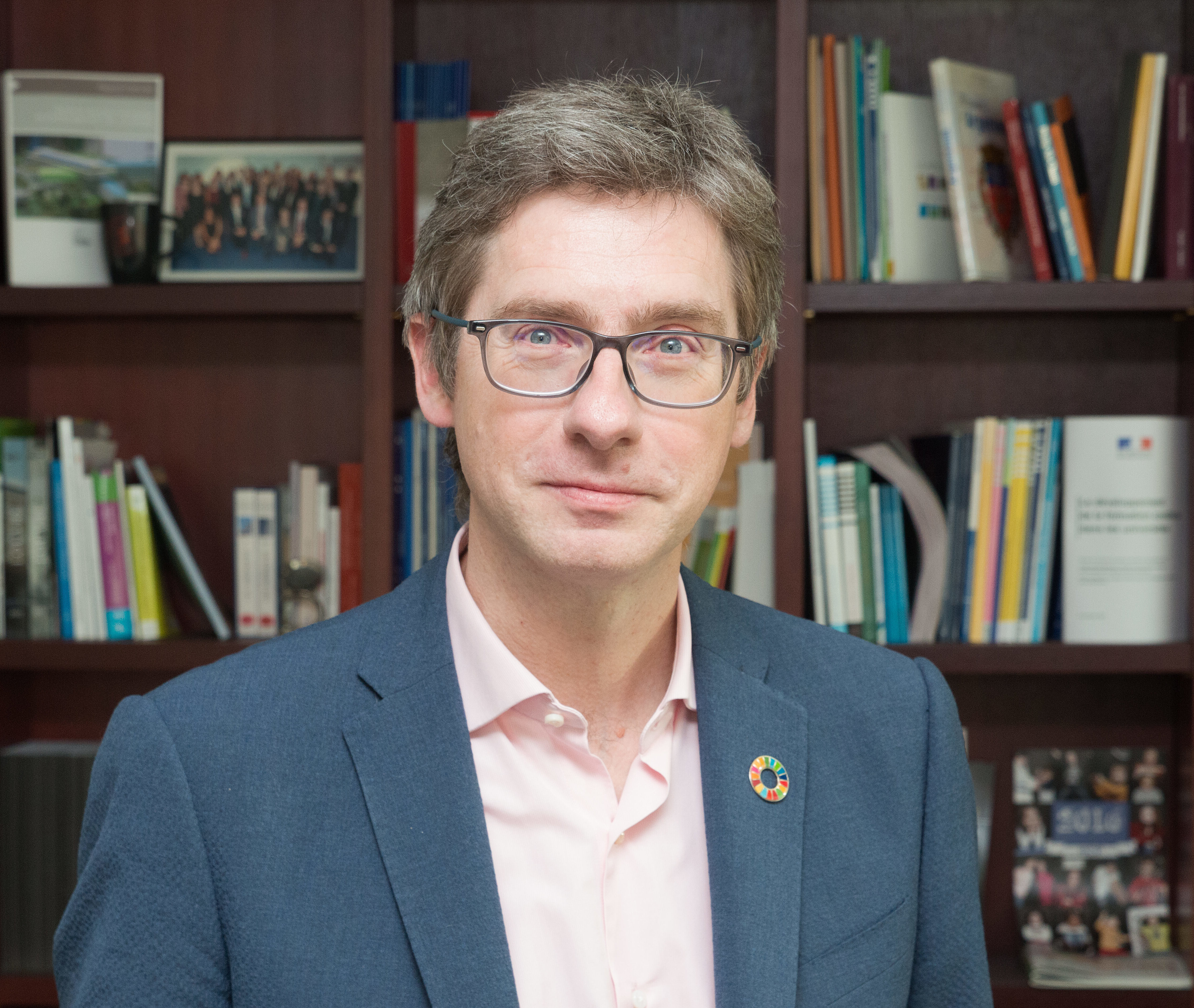 François Germinet est professeur des universités en mathématiques à CY Cergy Paris Université. - © C.J/CY