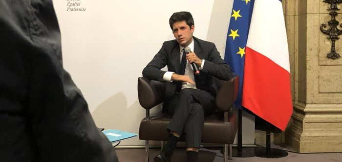 Julien Denormandie, lors d’une intervention à l’Afja, en 2021. - © D.R.