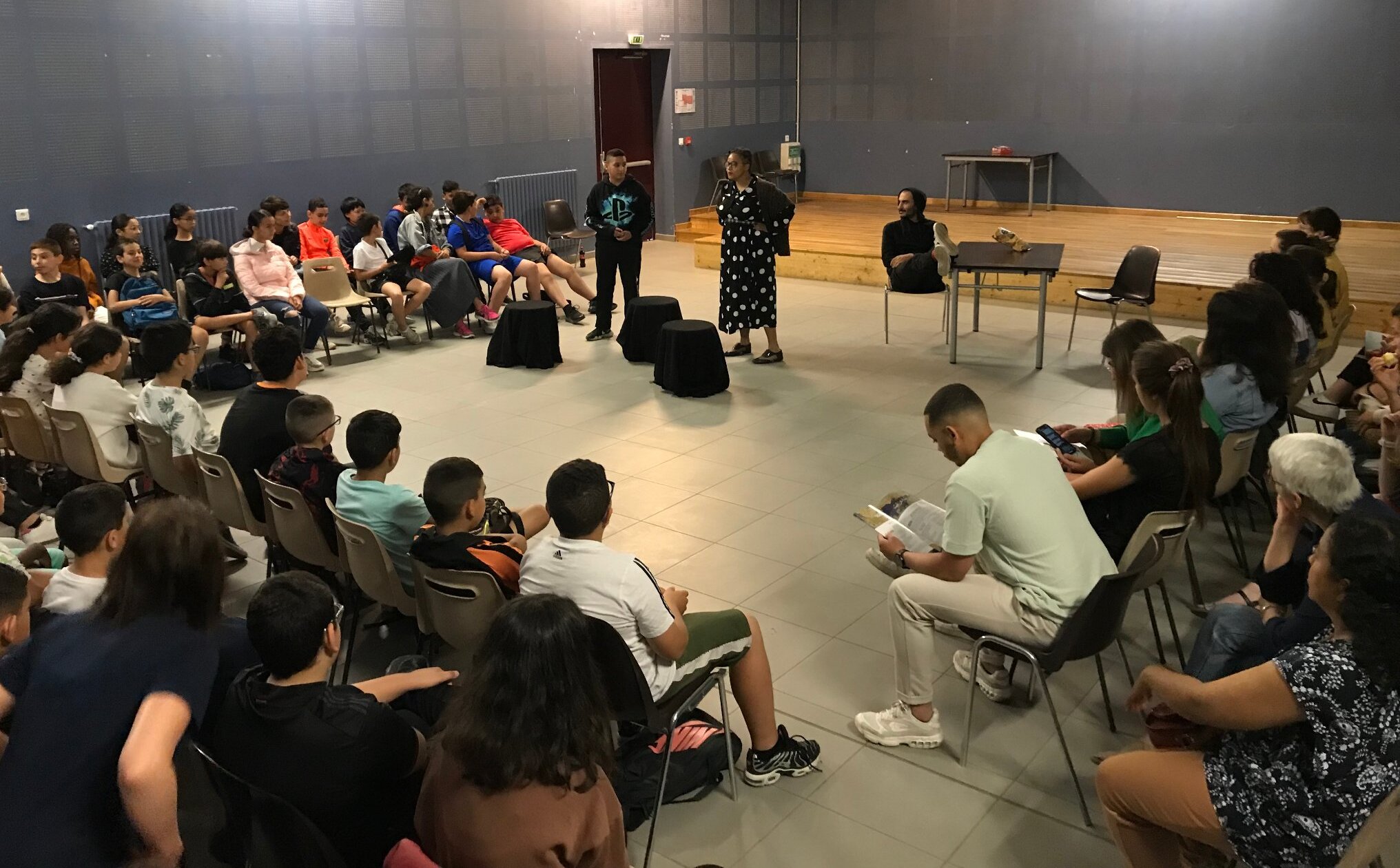 À Avignon, les étudiants de l’Inspé participent à des événements organisés avec le festival d’Avignon. - © Inspé Aix-Marseille