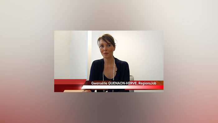 4 min 30 avec Gwenaëlle Quénaon-Hervé, directrice générale adjointe de RegionsJob