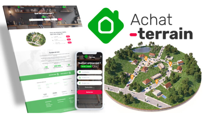 Une nouvelle expérience unique avec le site Achat-Terrain !
