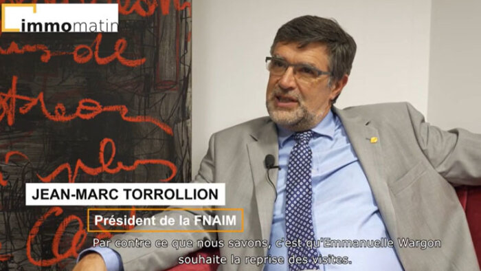Congrès FNAIM 2020 : 3 min. avec J.-M. Torrollion - © D.R.