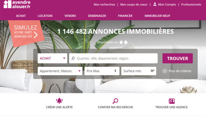 La recherche immobilière passe par le mobile
