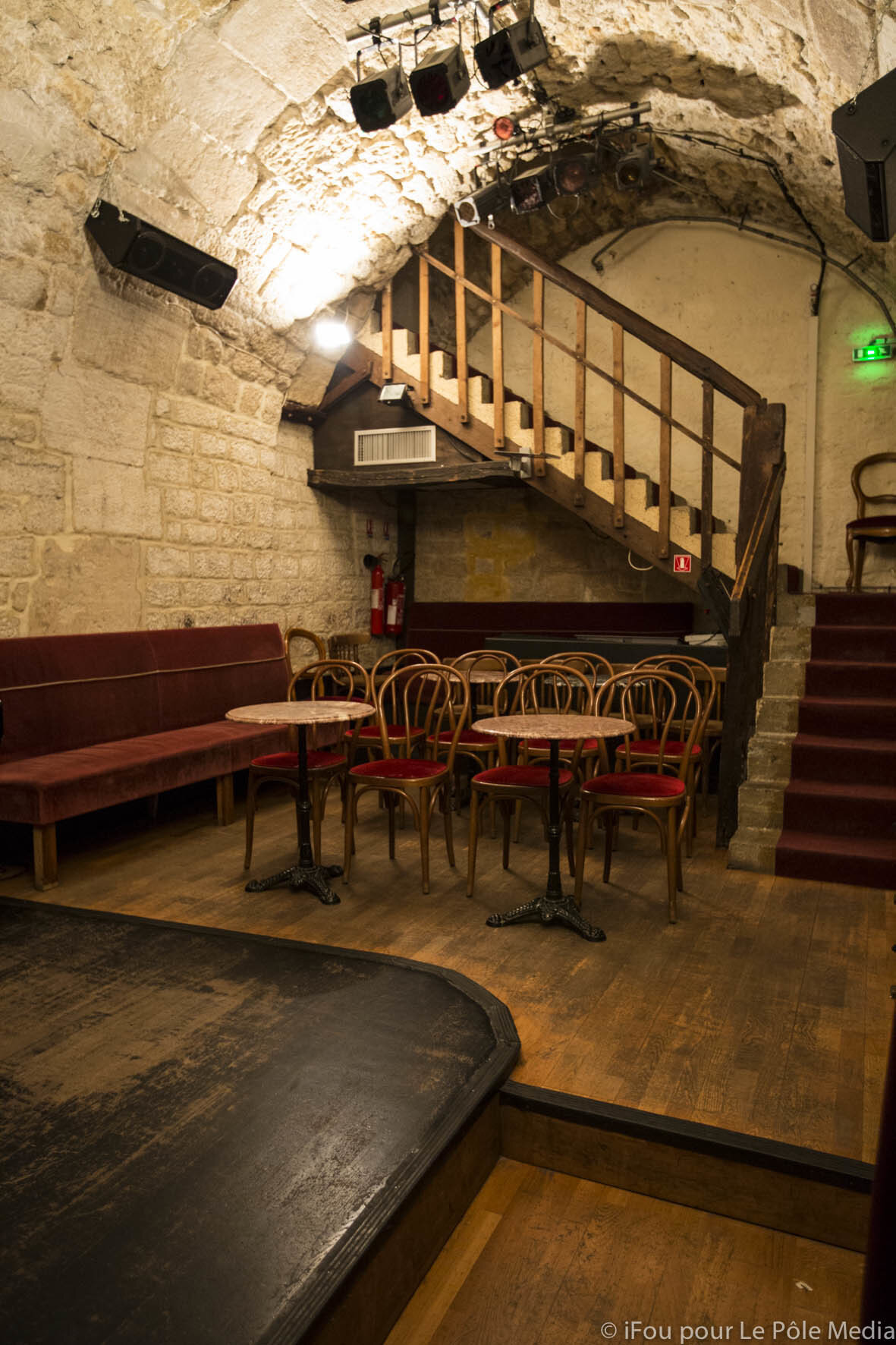 Salle « La Bohème » des Déchargeurs - © Le Pole Media