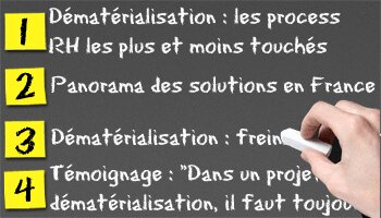 Dématérialisation : état des lieux - © D.R.
