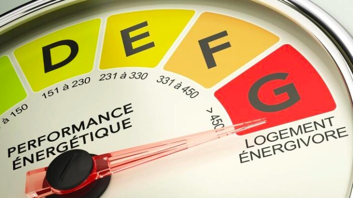 Le nombre de mises en vente de biens classés F ou G a baissé de -11,8 % depuis le 1er janvier 2023. - © Olivier Le Moal