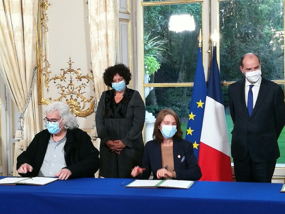 L’accord rémunérations et carrières a été le 12 octobre 2020 à Matignon. - © D.R.