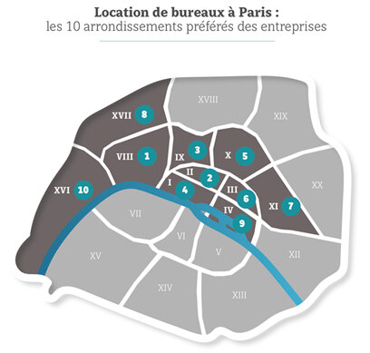 Bureaux : quelles sont les villes les plus prisées en France ? - © D.R.